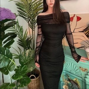 Fashion Nova black dress